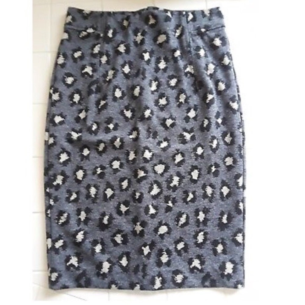 LOFT Cheetah Pencil Skirt